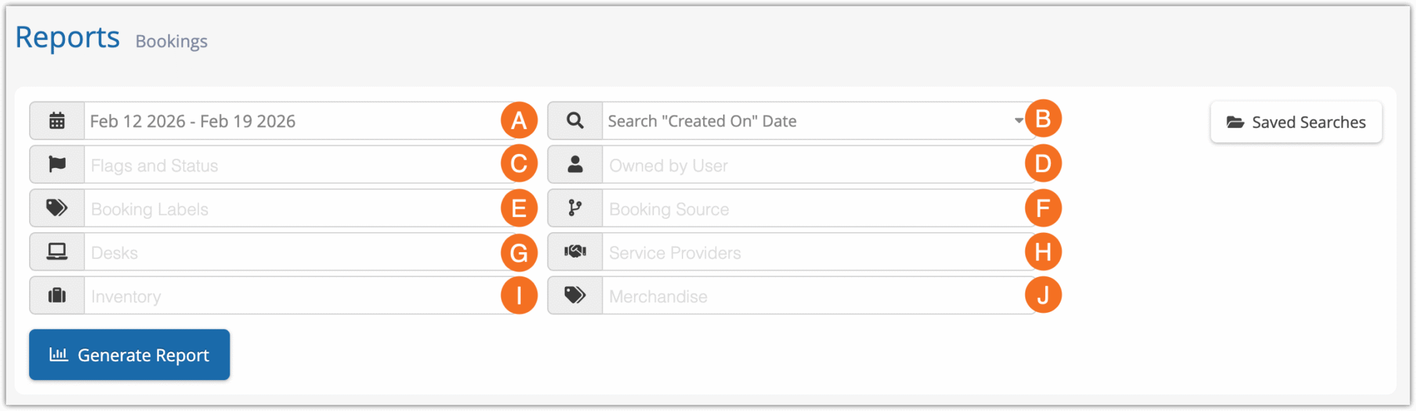 How to create a bookings report - Rezgo Support
