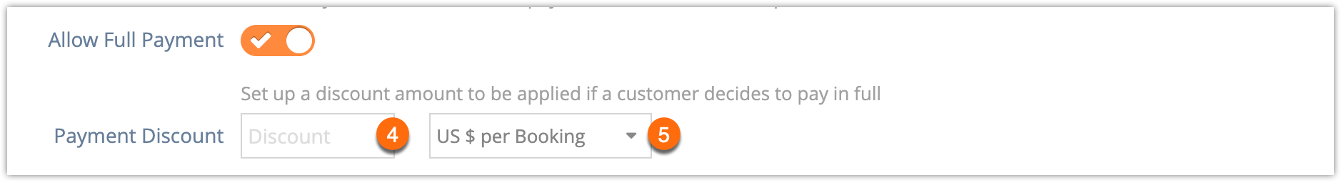 How to set a deposit for your inventory options - Rezgo Support