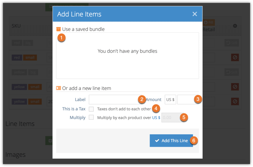How use rules that add line items to bookings - Rezgo Support