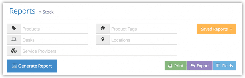 How to create a merchandise stock report - Rezgo Support