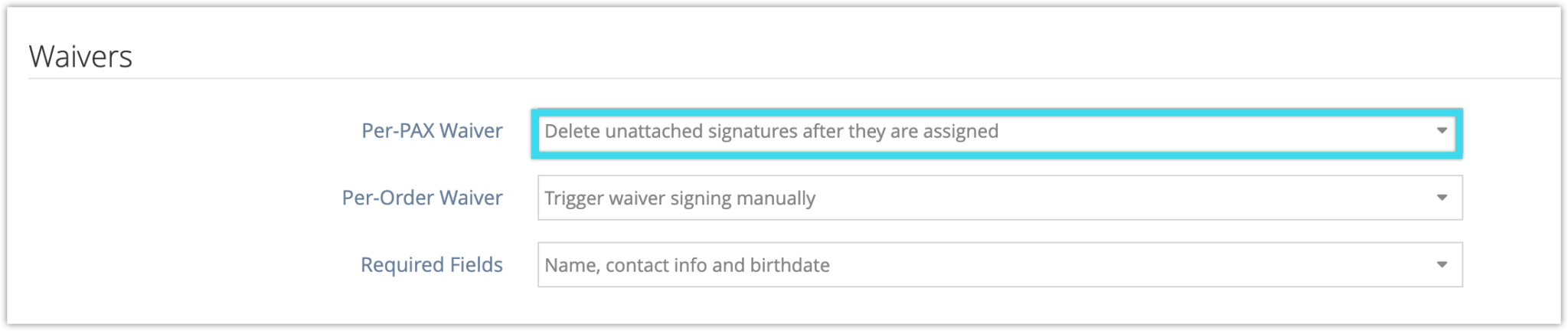 How to assign guest waivers to multiple bookings - Rezgo Support