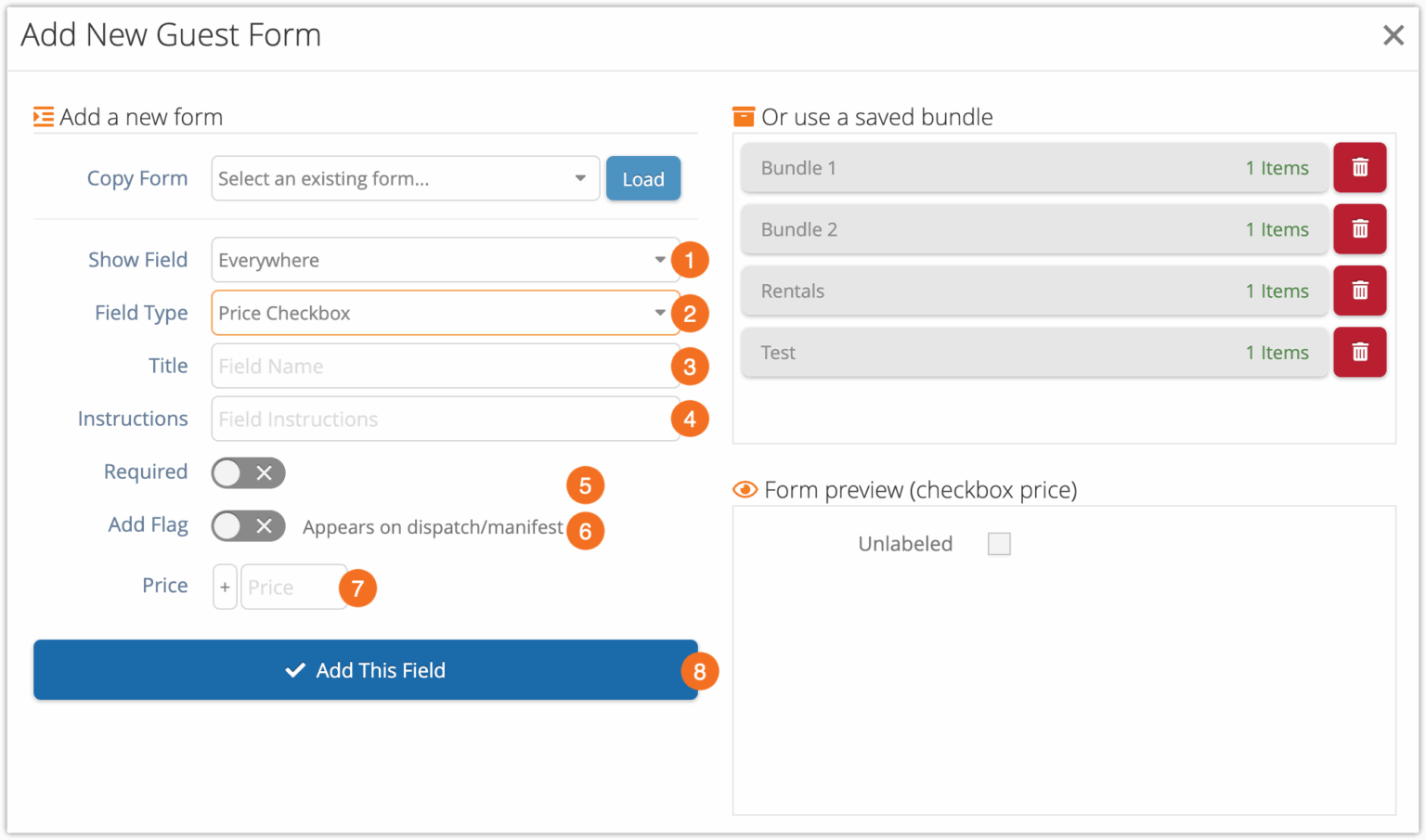 How to offer paid add-ons with your inventory - Rezgo Support
